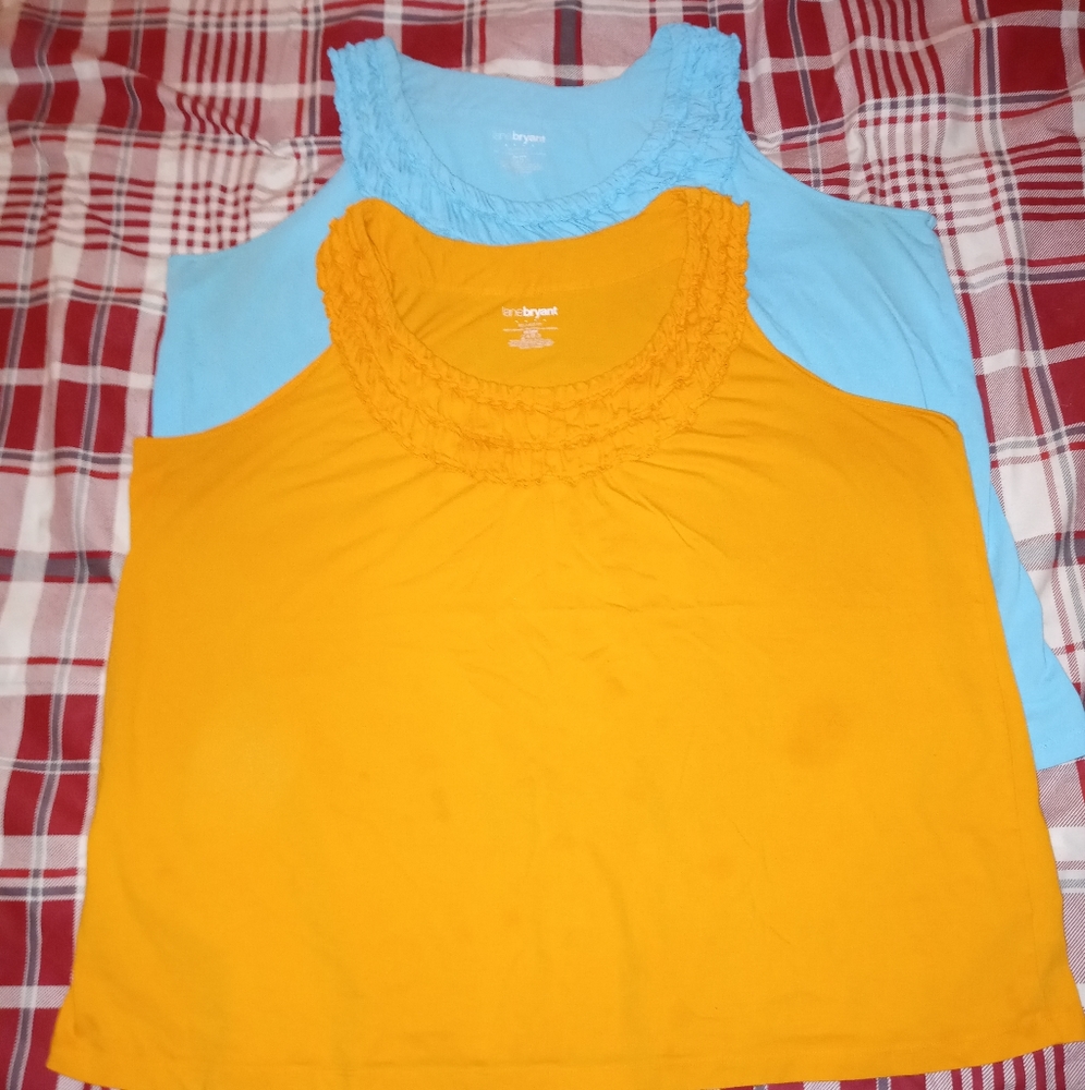 Lane Bryant Tank Top 2 pack